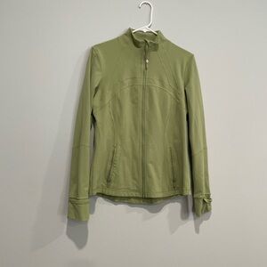 lululemon athletica Green Zip-Up Jacket